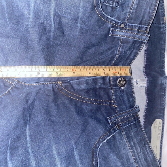 Diesel Grupee Super Slim Skinny Low Waist Wash 0818G 28 X 32 Stretch Distressed - Picture 10 of 16